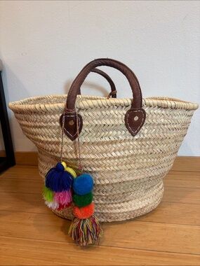 Large “French Baskets” Tote Bag